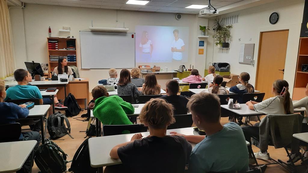 Izglītojošas nodarbības par personīgo higiēnu 5.-6. klašu skolēniem